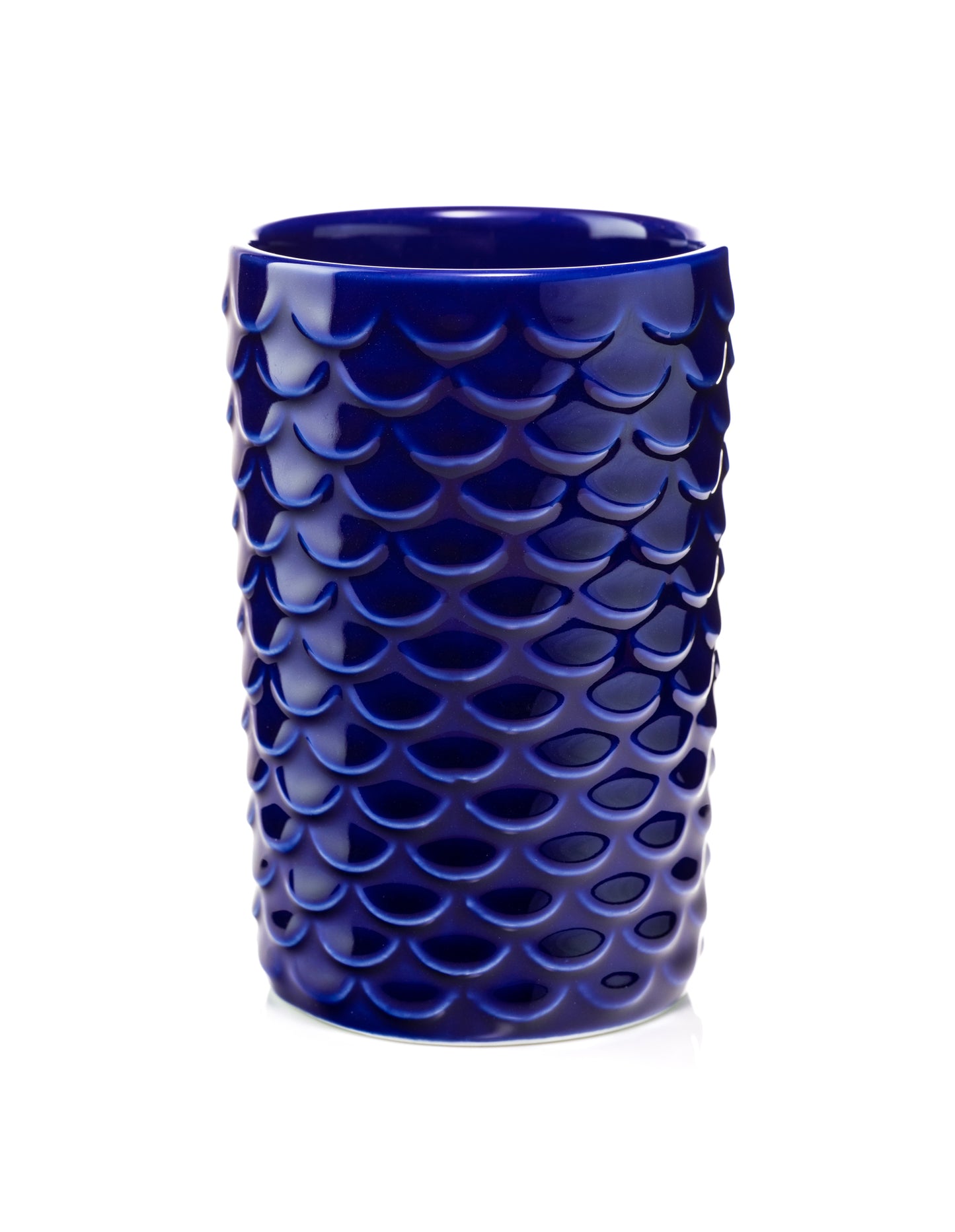 Fish Cup Cobalt