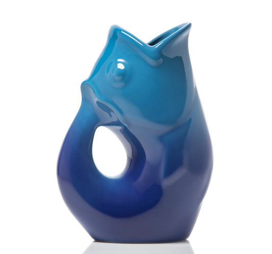 Large Ombre Cobalt GurglePot