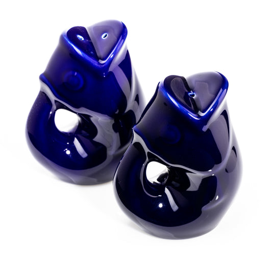 Salt & Pepper Cobalt GurglePot