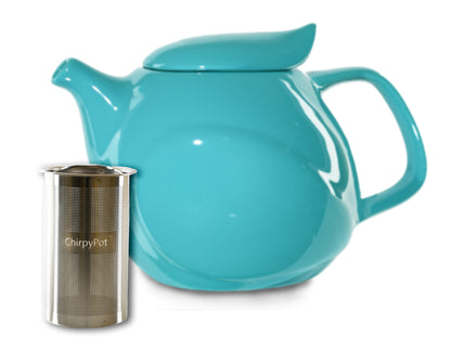 ChirpyPot Teapot Aqua